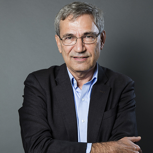 illustration Orhan Pamuk